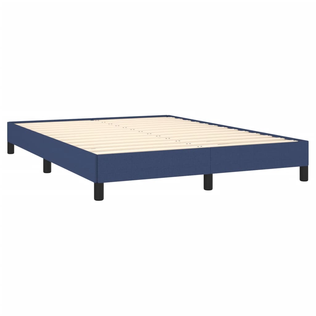 Giroletto Senza Materasso Blu 140x190 Cm In Tessuto - Image 4