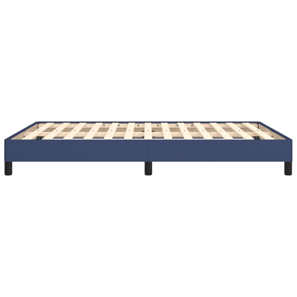 Giroletto Senza Materasso Blu 140x190 Cm In Tessuto - Image 6