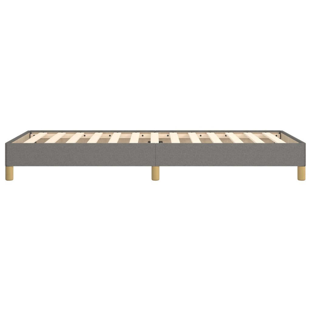 Giroletto Senza Materasso Grigio Scuro 90x190 Cm Tessuto - Image 6