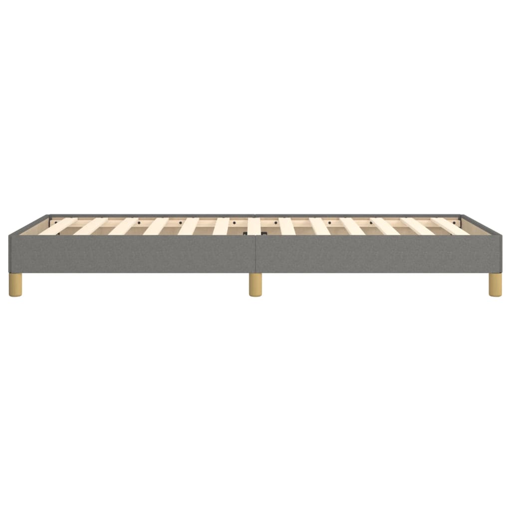 Giroletto Senza Materasso Grigio Scuro 100x200 Cm Tessuto - Image 6