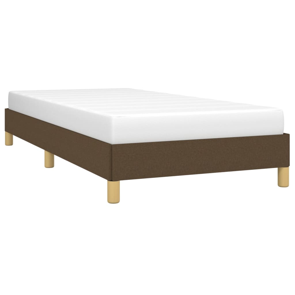 Giroletto Senza Materasso Marrone Scuro 100x200 Cm Tessuto - Image 3