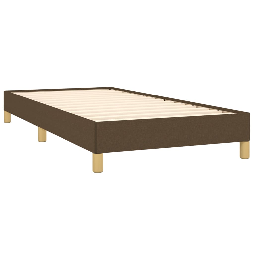 Giroletto Senza Materasso Marrone Scuro 100x200 Cm Tessuto - Image 4