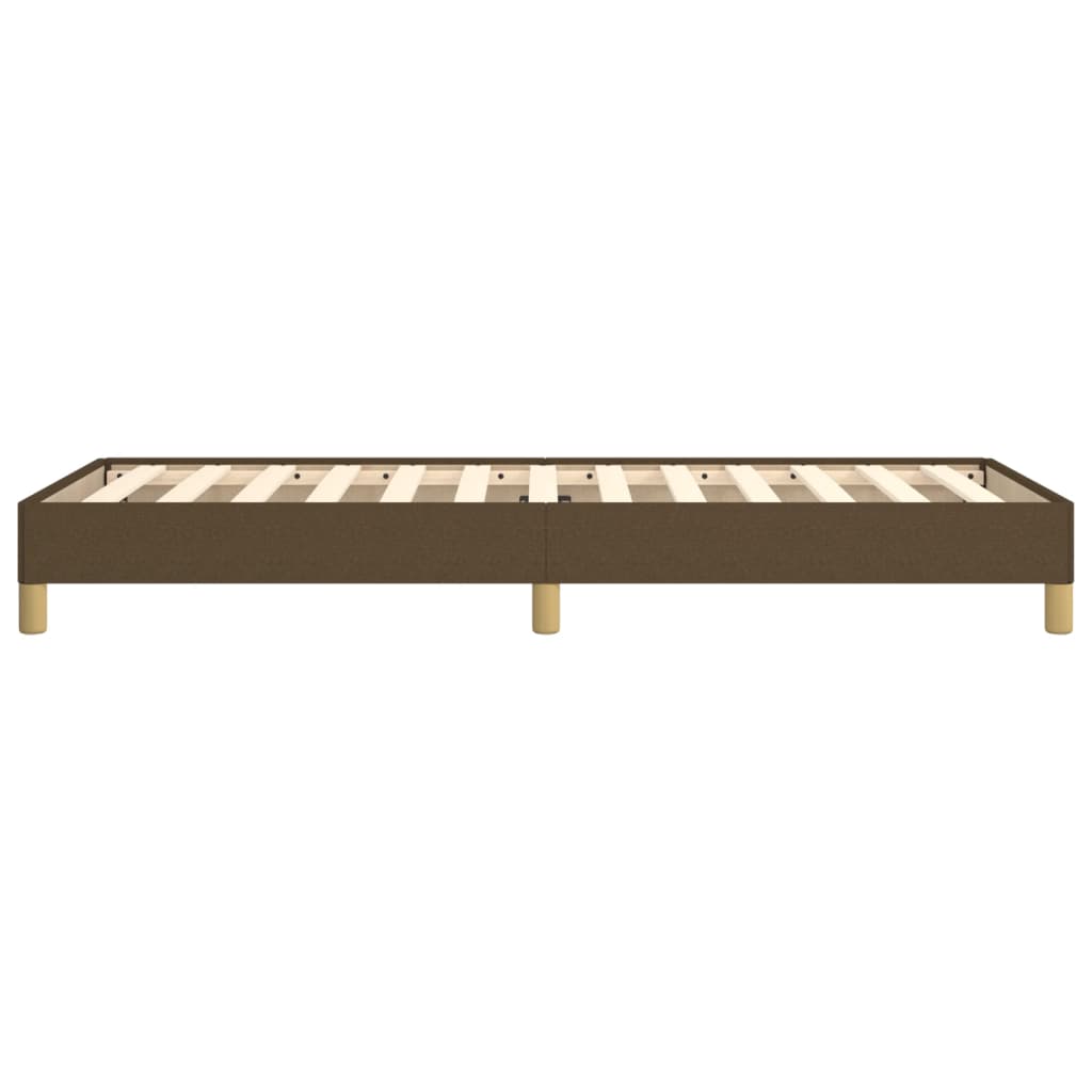 Giroletto Senza Materasso Marrone Scuro 100x200 Cm Tessuto - Image 6