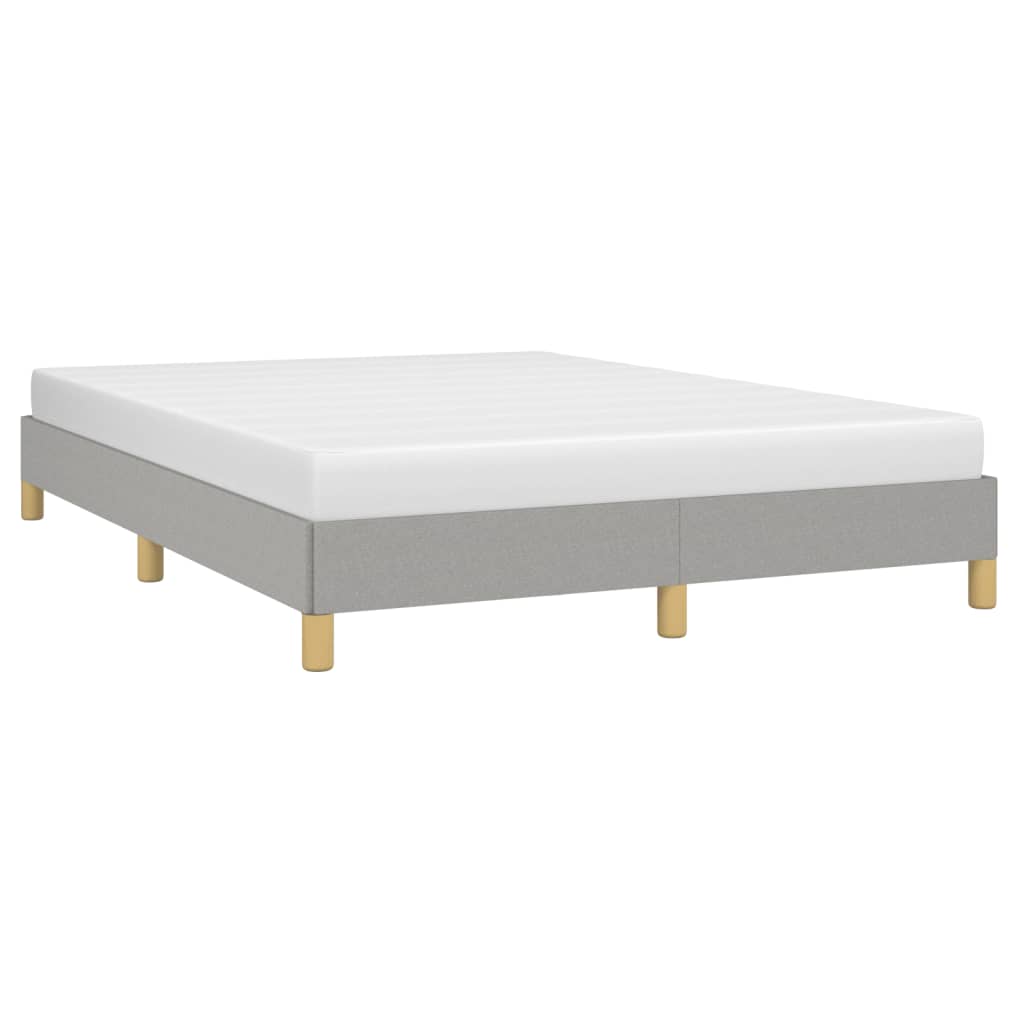 Giroletto Senza Materasso Grigio Chiaro 140x190 Cm Tessuto - Image 3
