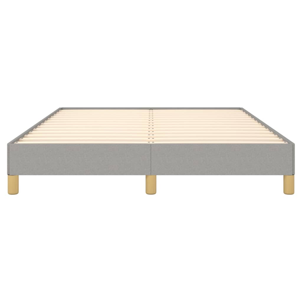 Giroletto Senza Materasso Grigio Chiaro 140x190 Cm Tessuto - Image 5