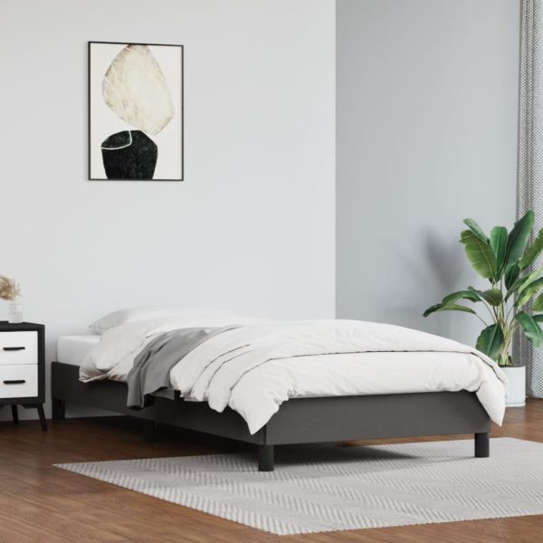 Giroletto Grigio 80x200 Cm In Similpelle