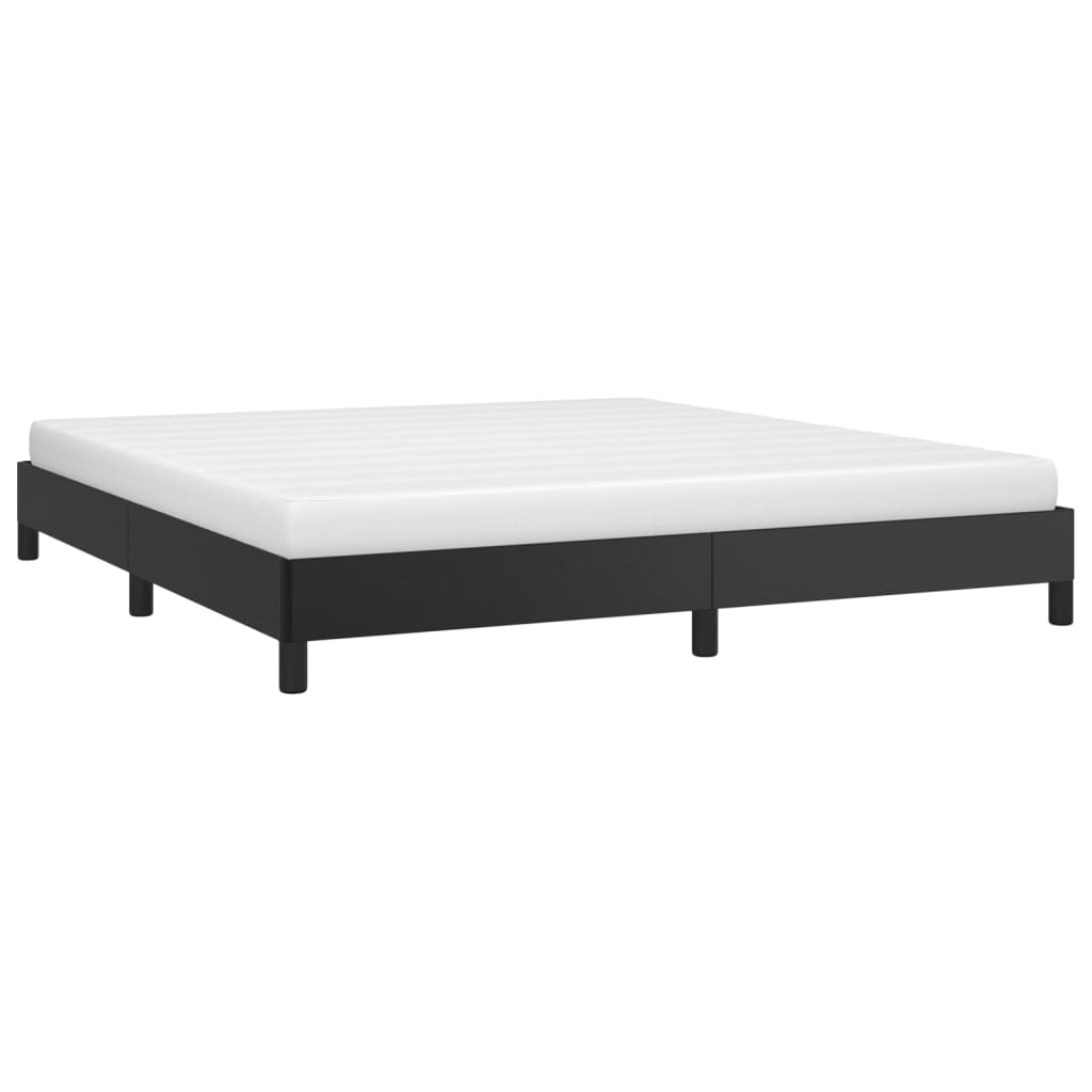 Giroletto Nero 160x200 Cm In Similpelle - Image 3
