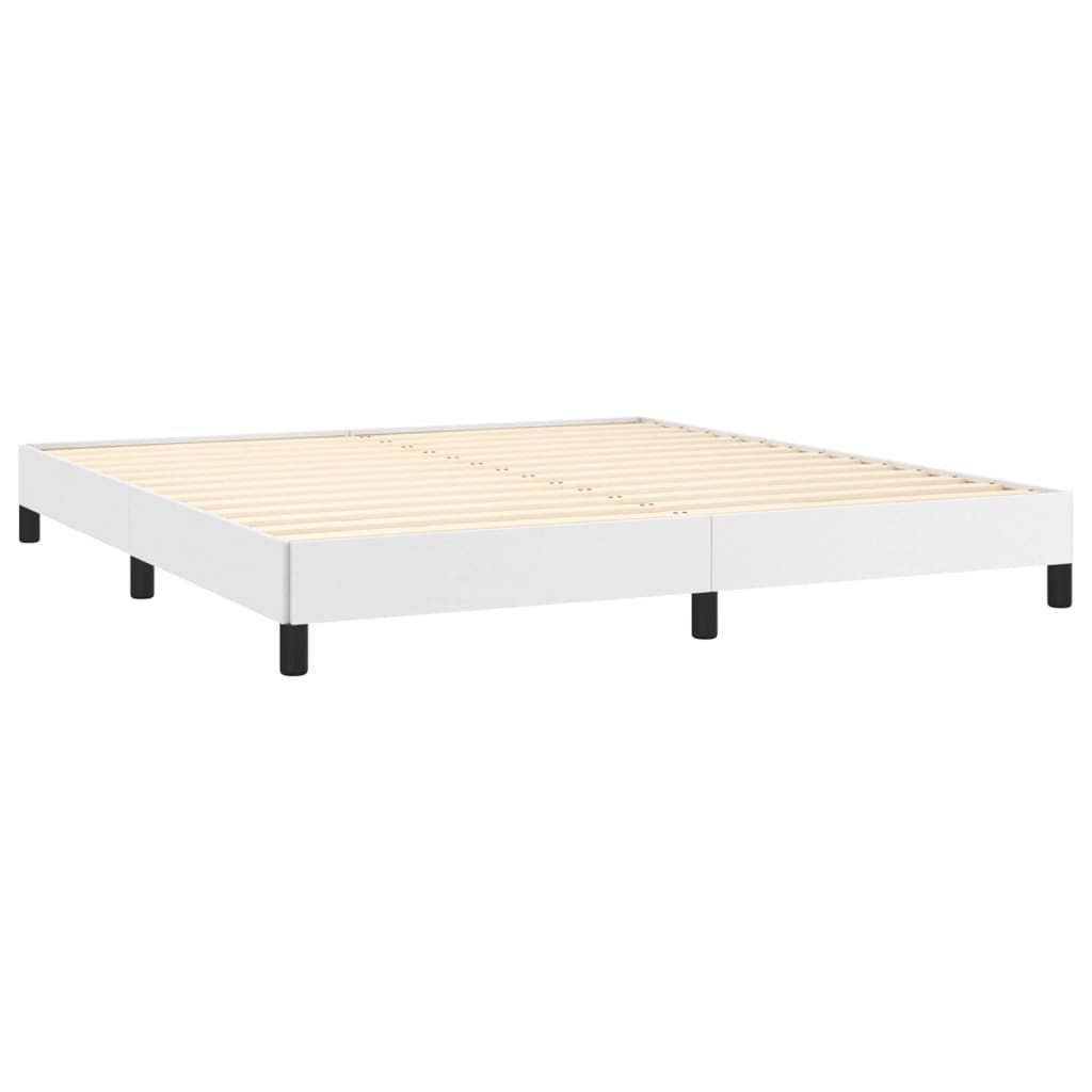 Giroletto Bianco 180x200 Cm In Similpelle - Image 4