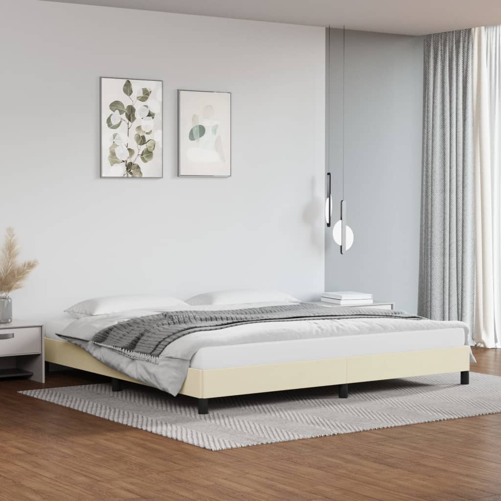 Giroletto Crema 200x200 Cm In Similpelle