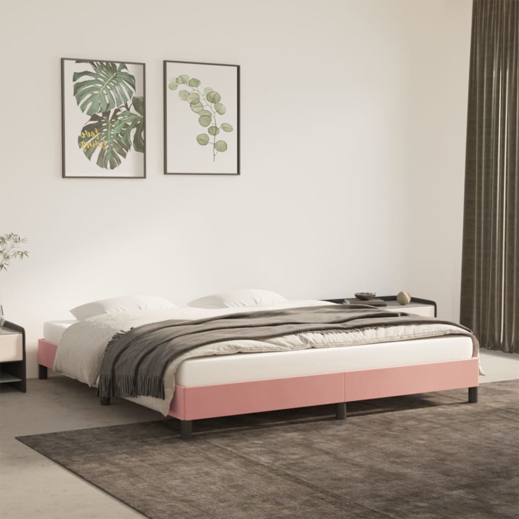 Giroletto Rosa 180x200 Cm In Velluto