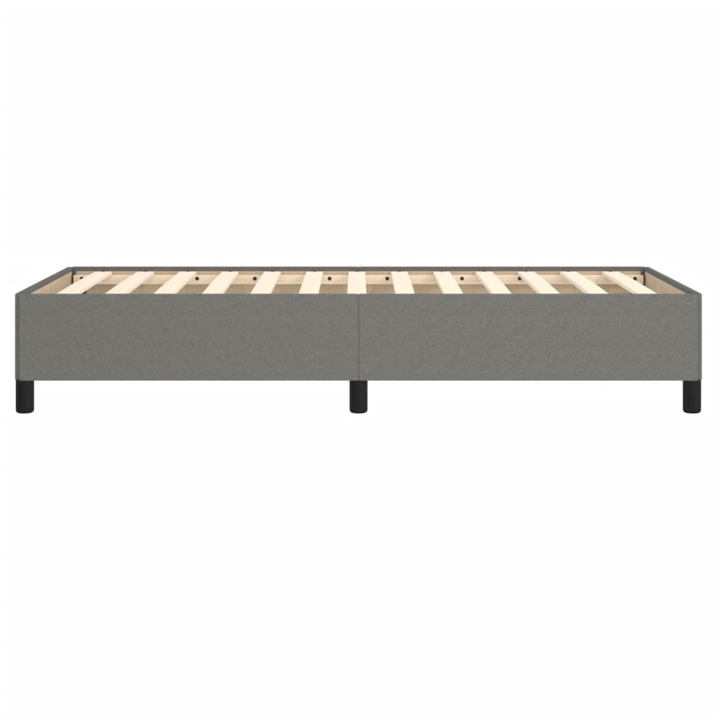 Giroletto Senza Materasso Grigio Scuro 80x200 Cm Tessuto - Image 6