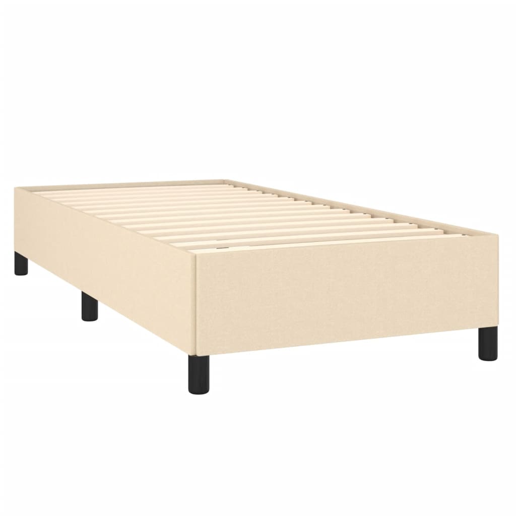 Giroletto Senza Materasso Crema 90x190 Cm In Tessuto - Image 3