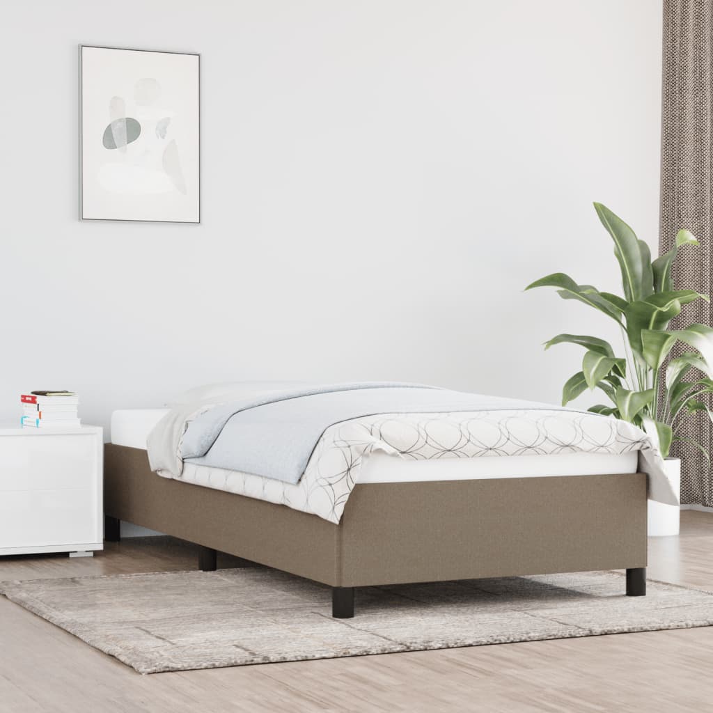 Giroletto Senza Materasso Tortora 90x200 Cm Tessuto