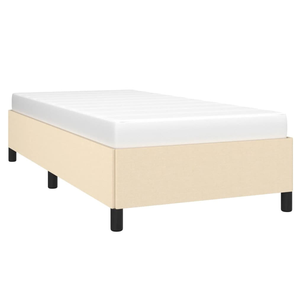 Giroletto Senza Materasso Crema 90x200 Cm In Tessuto - Image 4