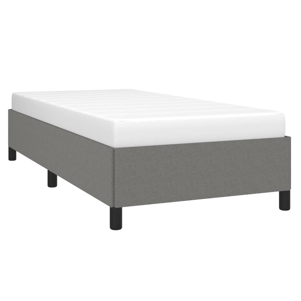 Giroletto Senza Materasso Grigio Scuro 100x200 Cm Tessuto - Image 4