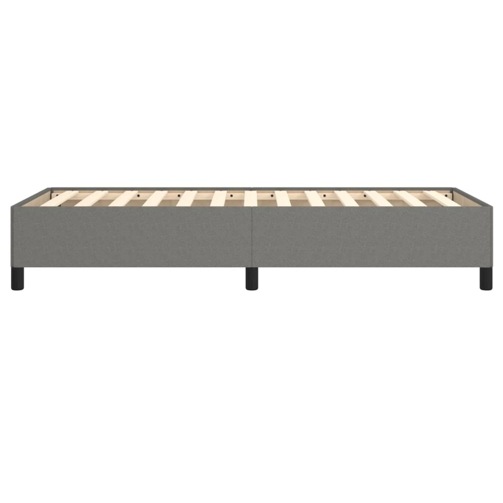 Giroletto Senza Materasso Grigio Scuro 100x200 Cm Tessuto - Image 6