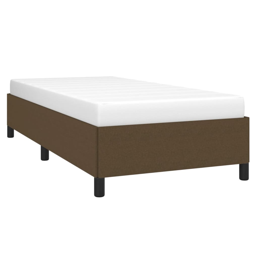 Giroletto Senza Materasso Marrone Scuro 100x200 Cm Tessuto - Image 4