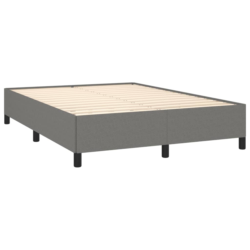 Giroletto Senza Materasso Grigio Scuro 140x190 Cm Tessuto - Image 3