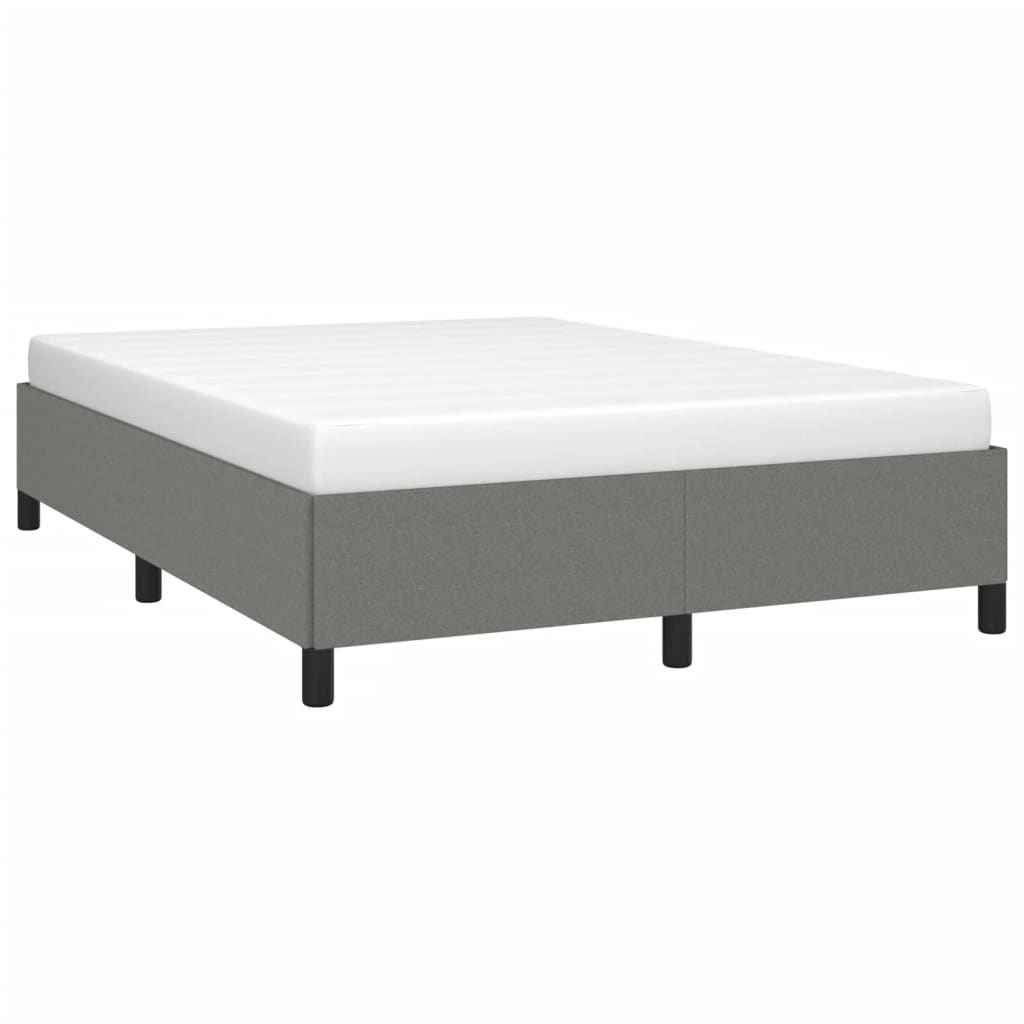 Giroletto Senza Materasso Grigio Scuro 140x190 Cm Tessuto - Image 4