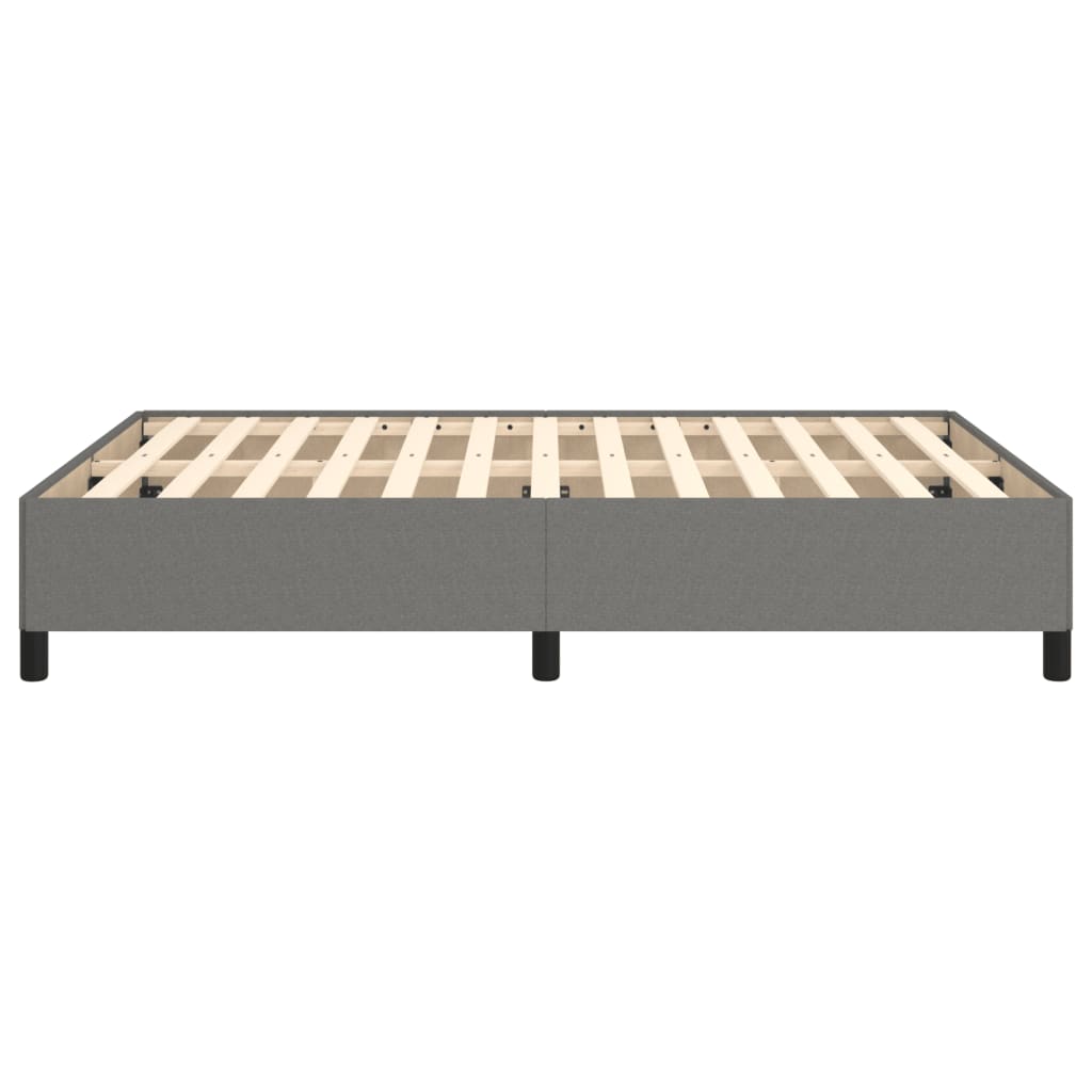 Giroletto Senza Materasso Grigio Scuro 140x190 Cm Tessuto - Image 6