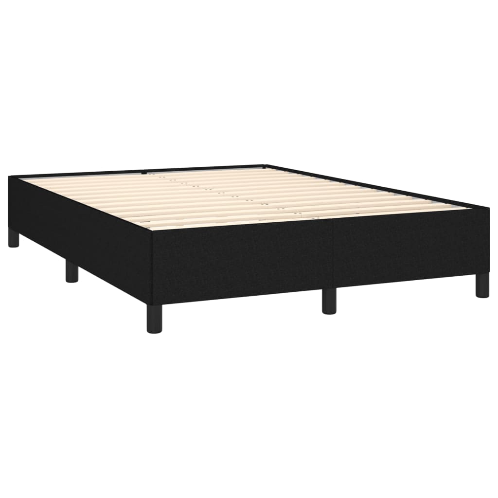 Giroletto Senza Materasso Nero 140x190 Cm In Tessuto - Image 3