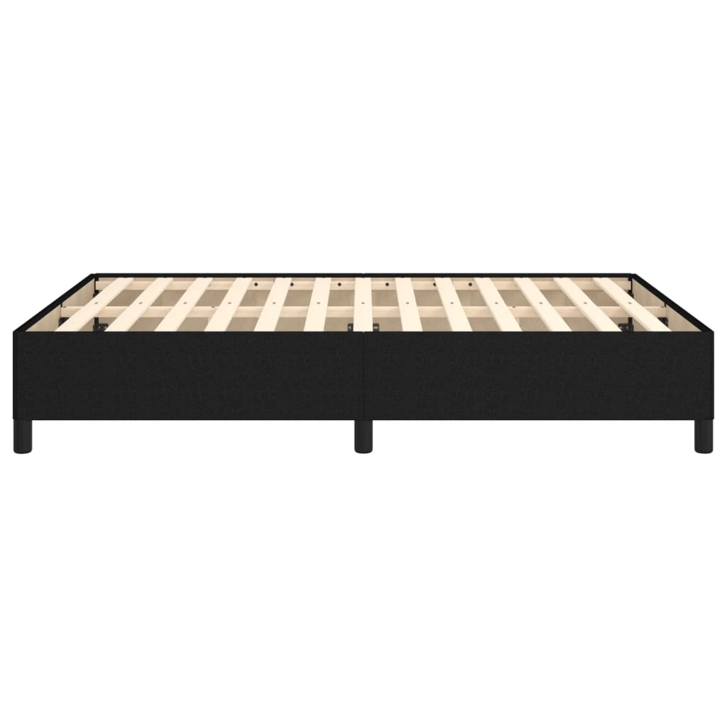 Giroletto Senza Materasso Nero 140x190 Cm In Tessuto - Image 6