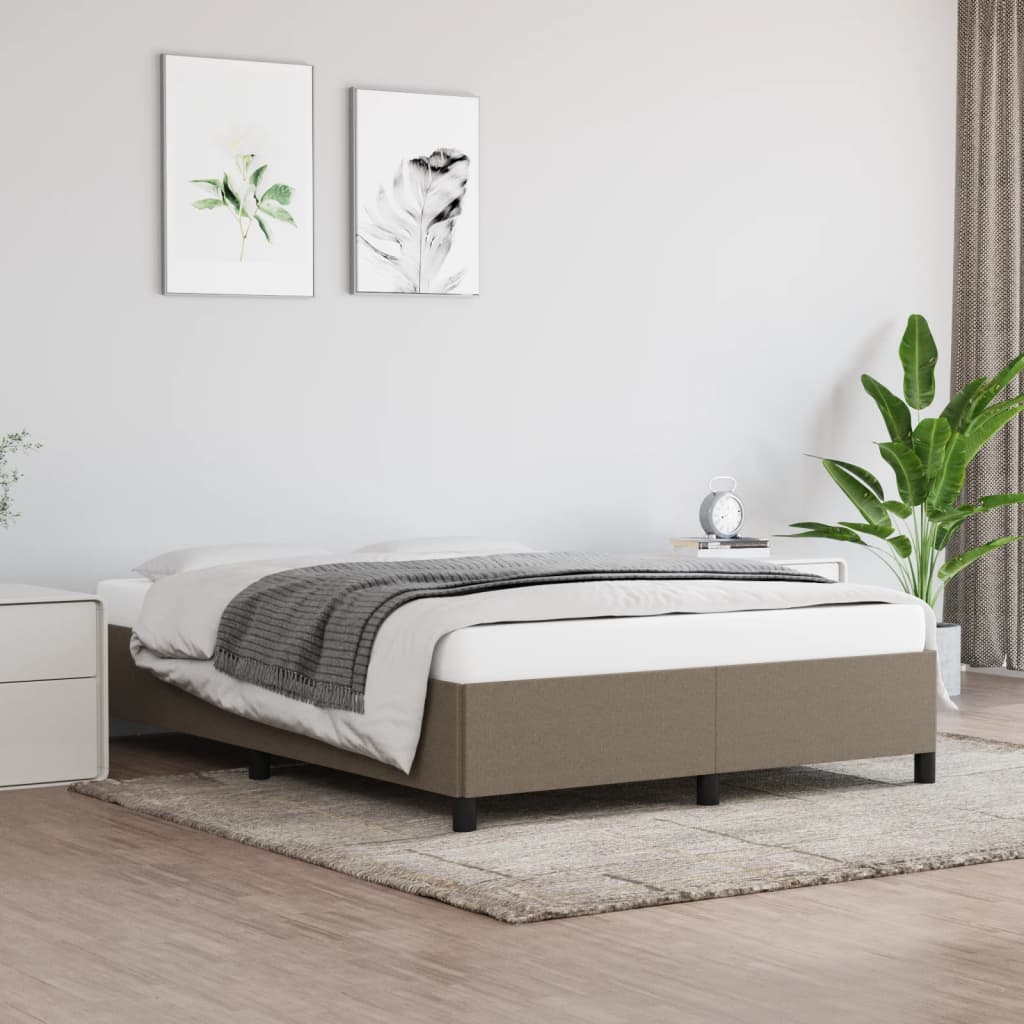 Giroletto Senza Materasso Tortora 140x200 Cm In Tessuto