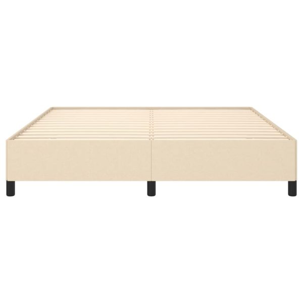 Giroletto Senza Materasso Crema 160x200 Cm In Tessuto - Image 5