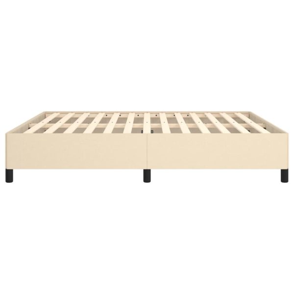 Giroletto Senza Materasso Crema 160x200 Cm In Tessuto - Image 6