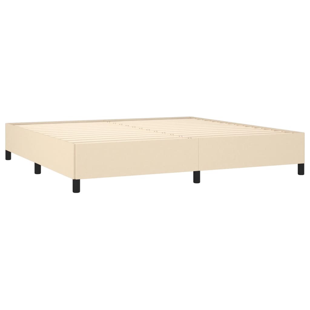 Giroletto Senza Materasso Crema 200x200 Cm In Tessuto - Image 4