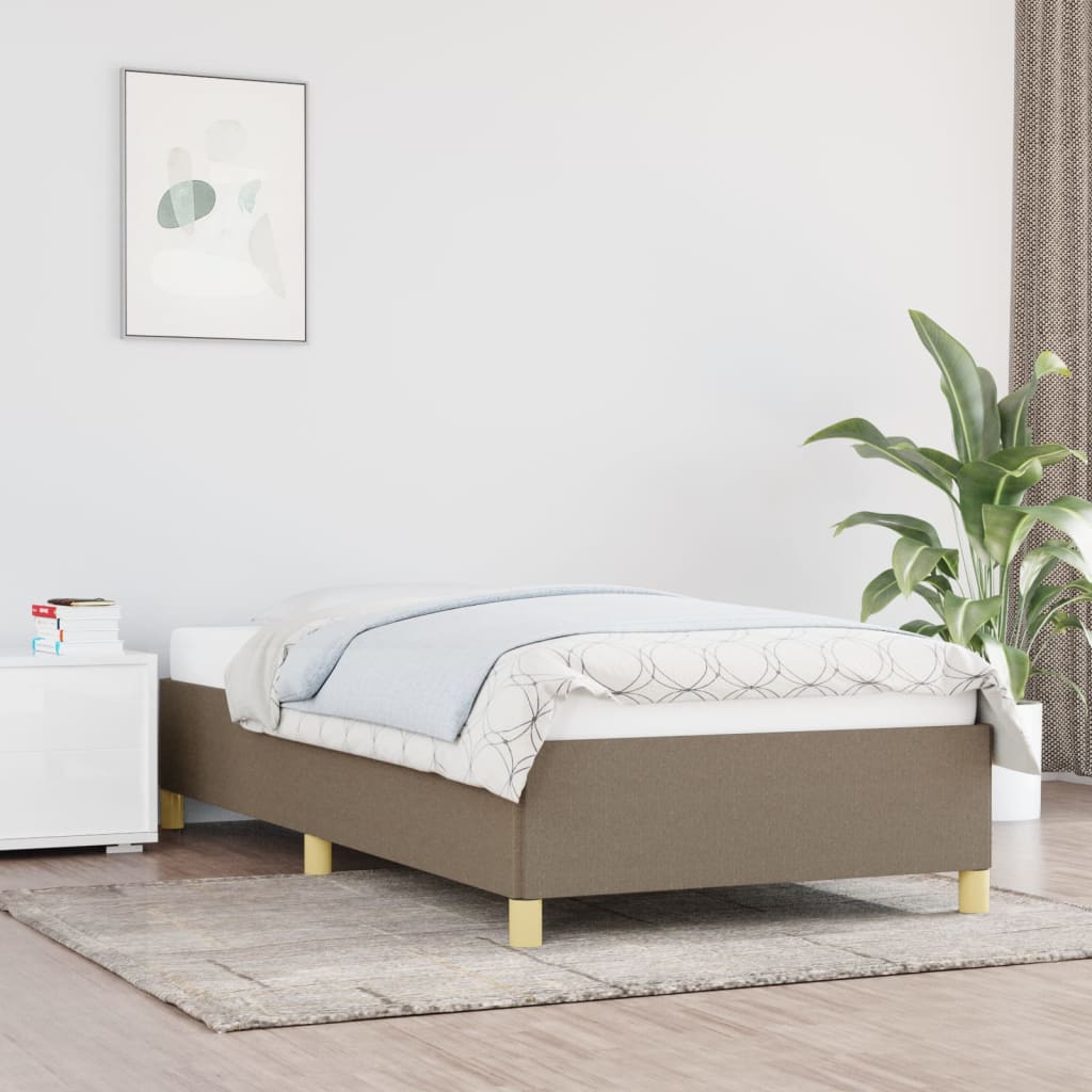 Giroletto Senza Materasso Tortora 90x190 Cm Tessuto