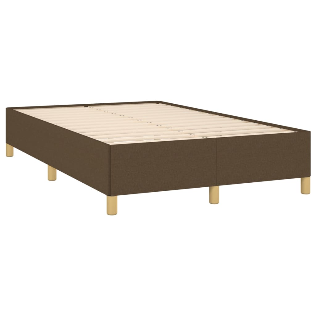 Giroletto Senza Materasso Marrone Scuro 120x200 Cm Tessuto - Image 4