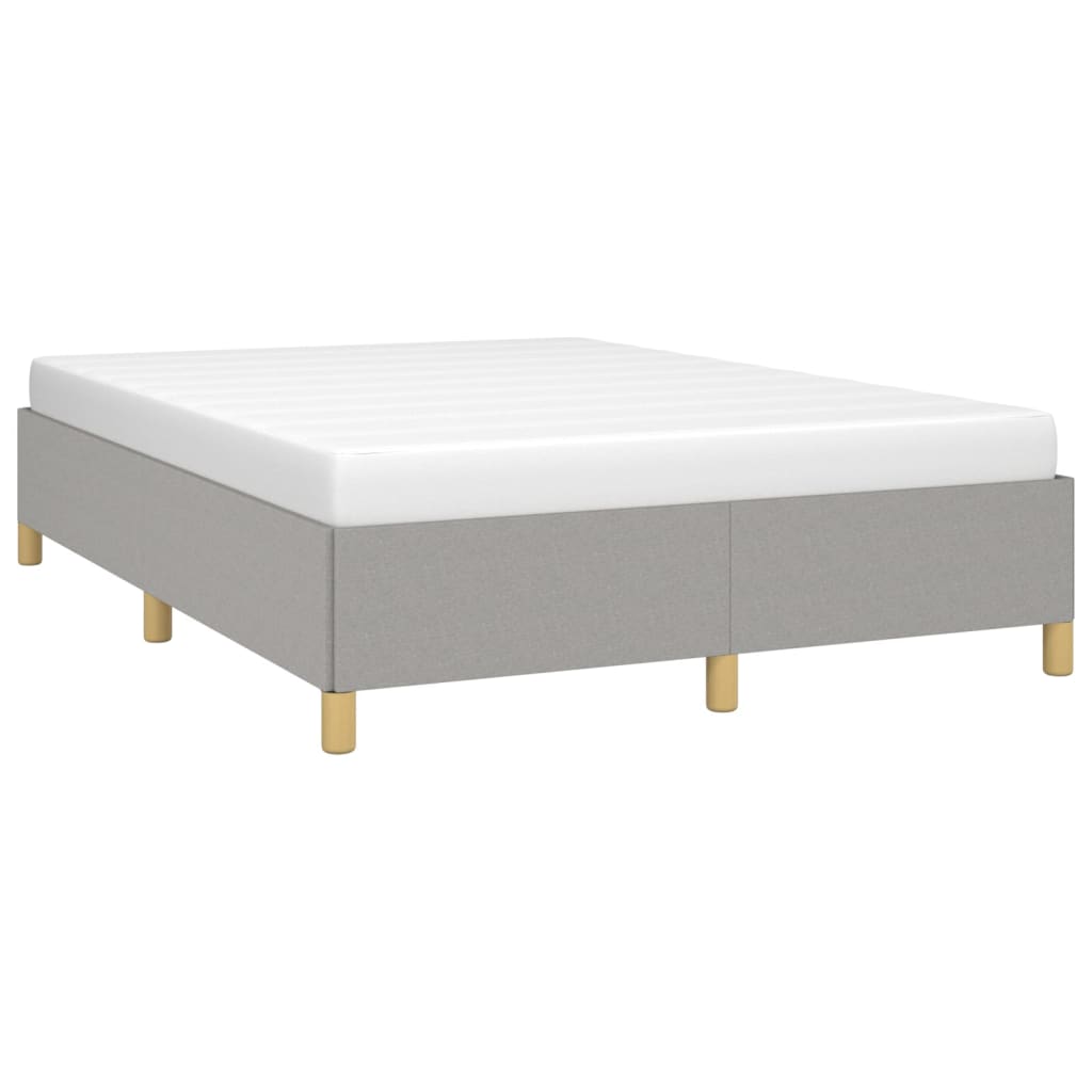 Giroletto Senza Materasso Grigio Chiaro 140x190 Cm Tessuto - Image 3