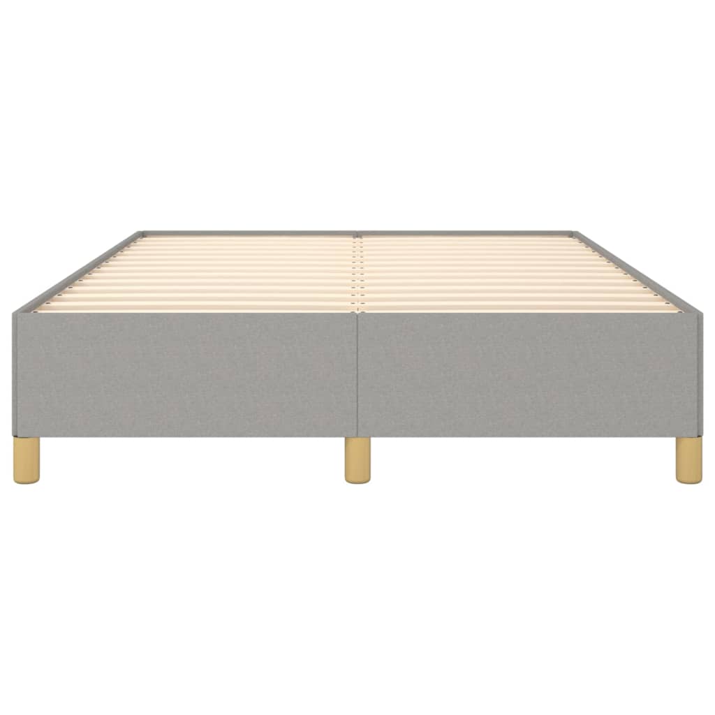 Giroletto Senza Materasso Grigio Chiaro 140x190 Cm Tessuto - Image 5