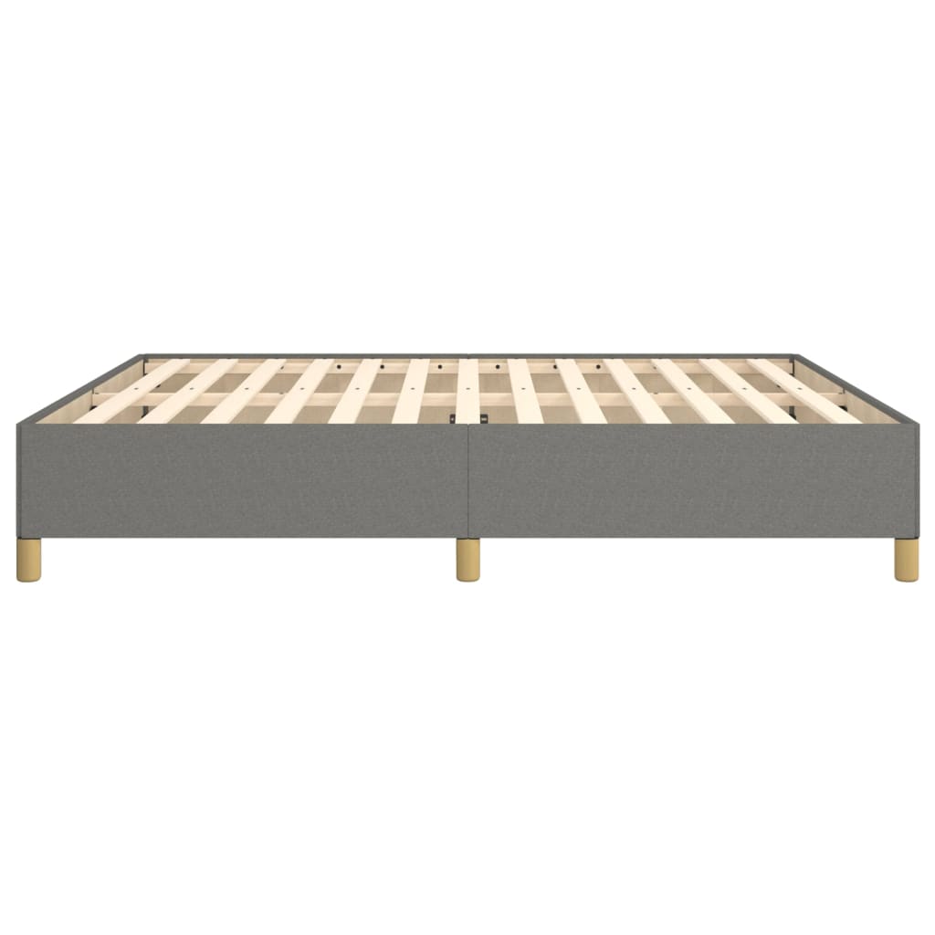 Giroletto Senza Materasso Grigio Scuro 180x200 Cm Tessuto - Image 6