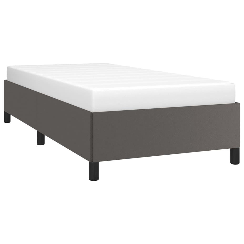 Giroletto Grigio 90x200 Cm In Similpelle - Image 3