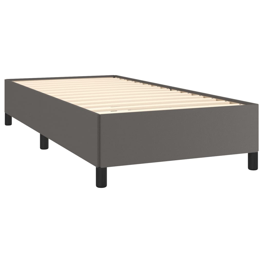 Giroletto Grigio 90x200 Cm In Similpelle - Image 4