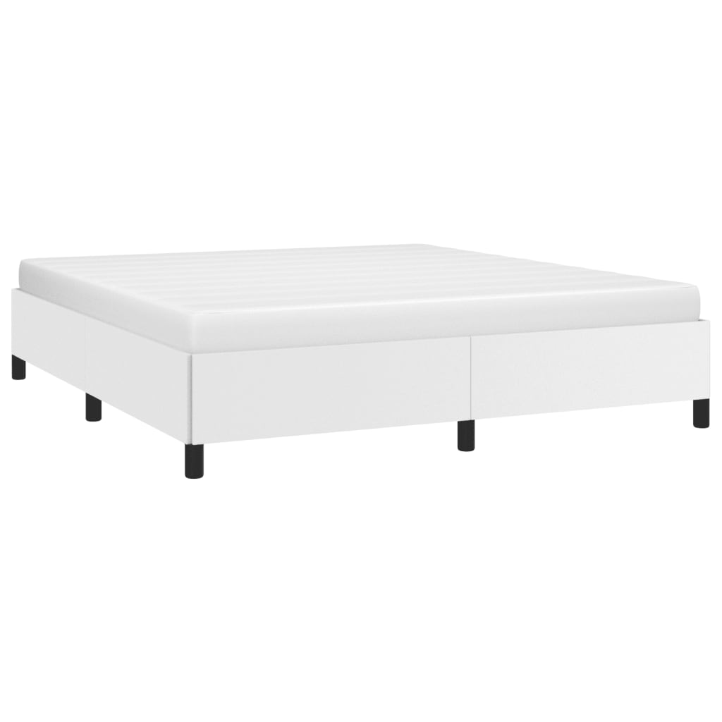 Giroletto Bianco 180x200 Cm In Similpelle - Image 3