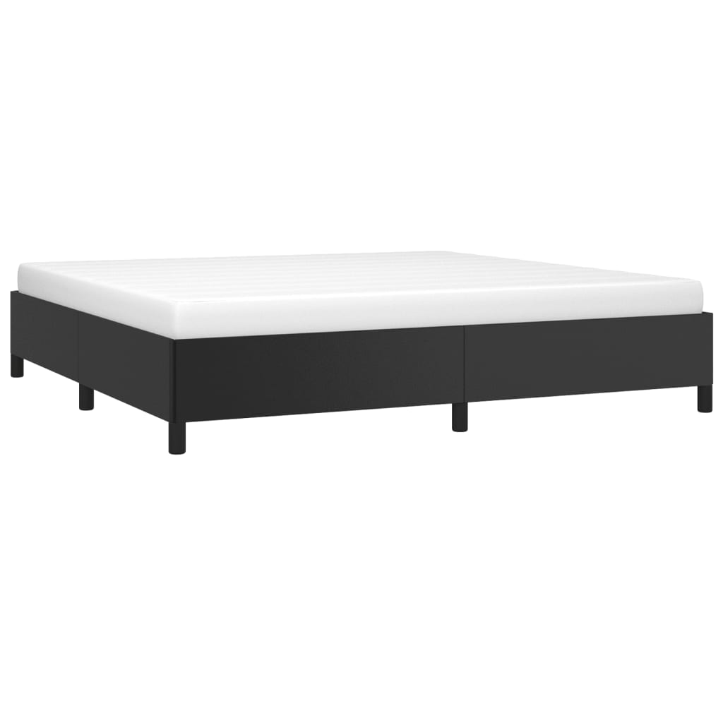 Giroletto Nero 200x200 Cm In Similpelle - Image 3