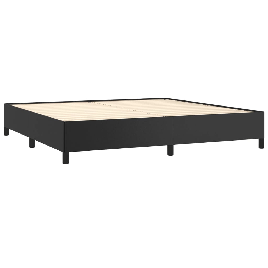 Giroletto Nero 200x200 Cm In Similpelle - Image 4