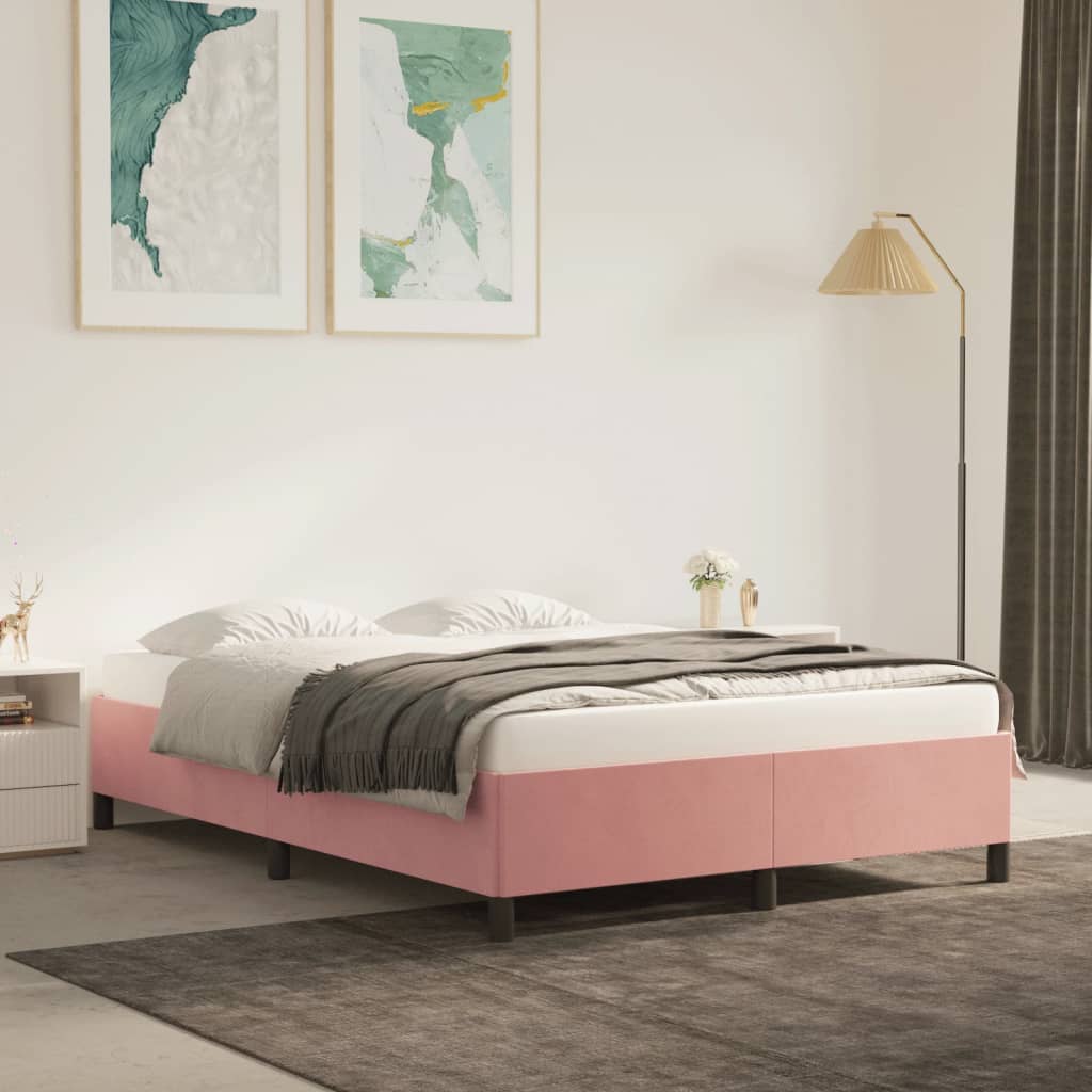 Giroletto Rosa 140x190 Cm In Velluto