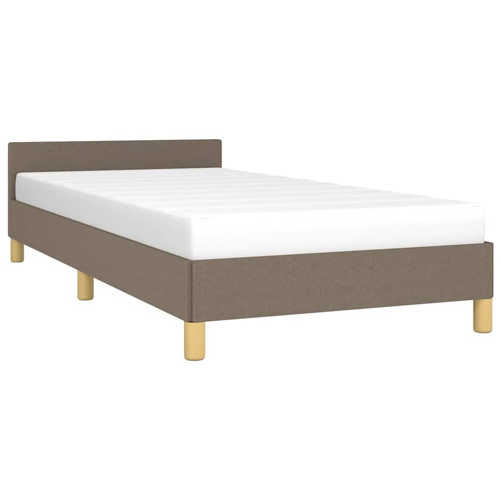 Giroletto Senza Materasso Tortora 100x200 Cm In Tessuto - Image 3