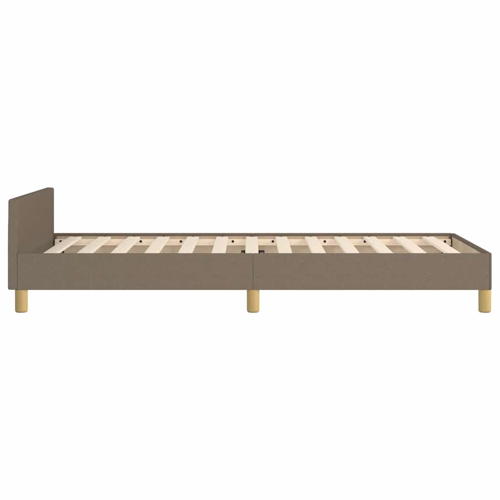Giroletto Senza Materasso Tortora 100x200 Cm In Tessuto - Image 6