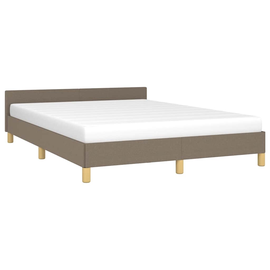 Giroletto Senza Materasso Tortora 140x190 Cm In Tessuto - Image 3