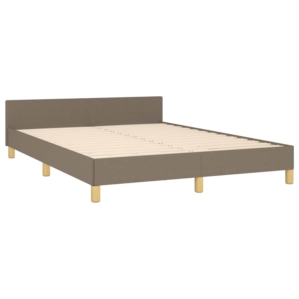 Giroletto Senza Materasso Tortora 140x190 Cm In Tessuto - Image 4