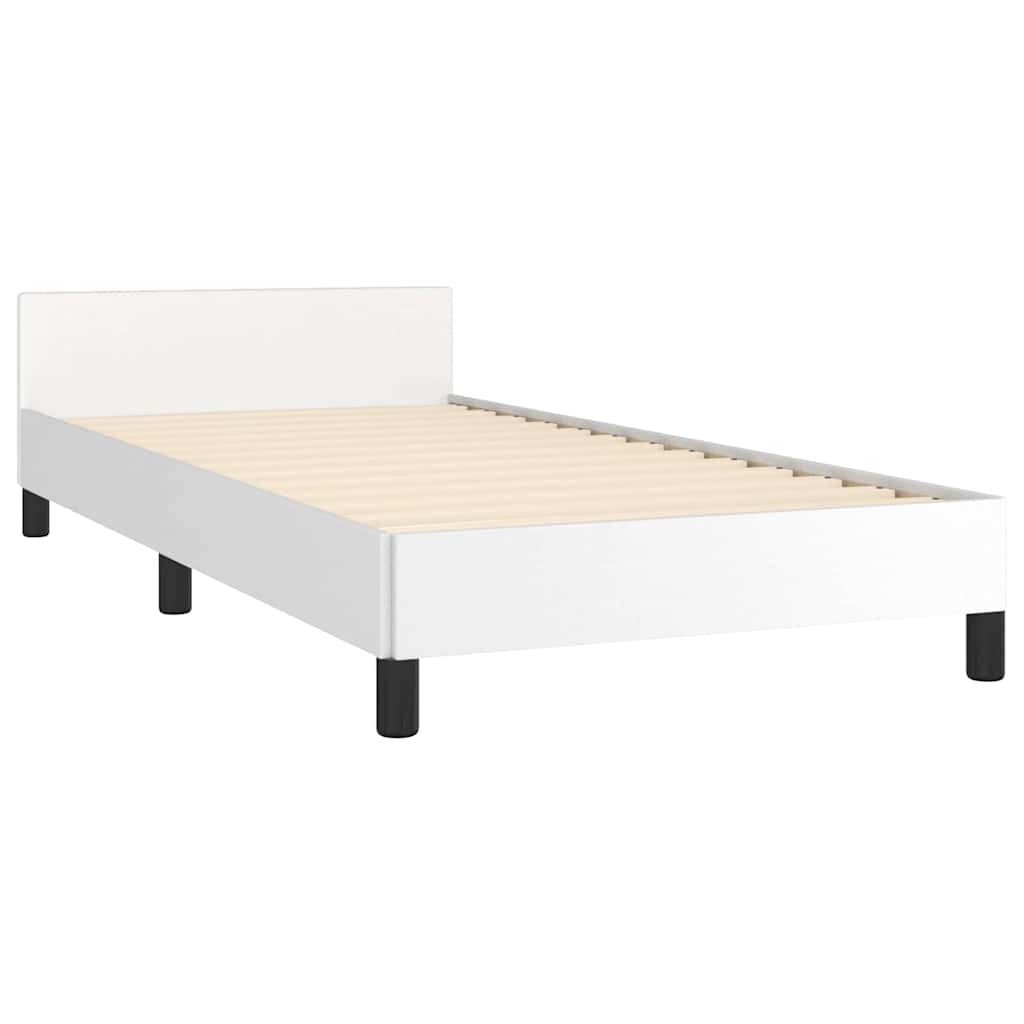 Giroletto Con Testiera Senza Materasso Bianco 90x200 cm - Image 4