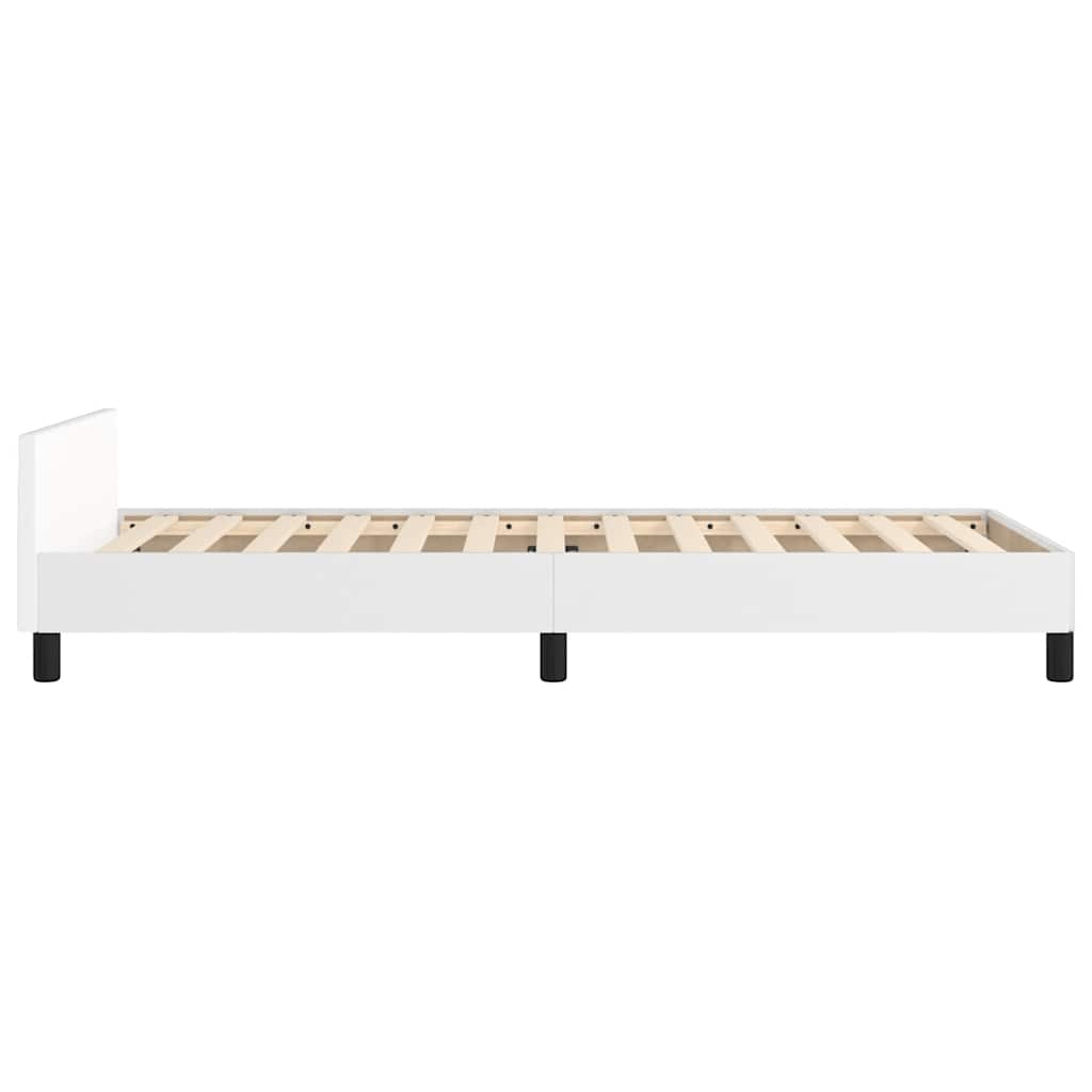 Giroletto Con Testiera Senza Materasso Bianco 90x200 cm - Image 6