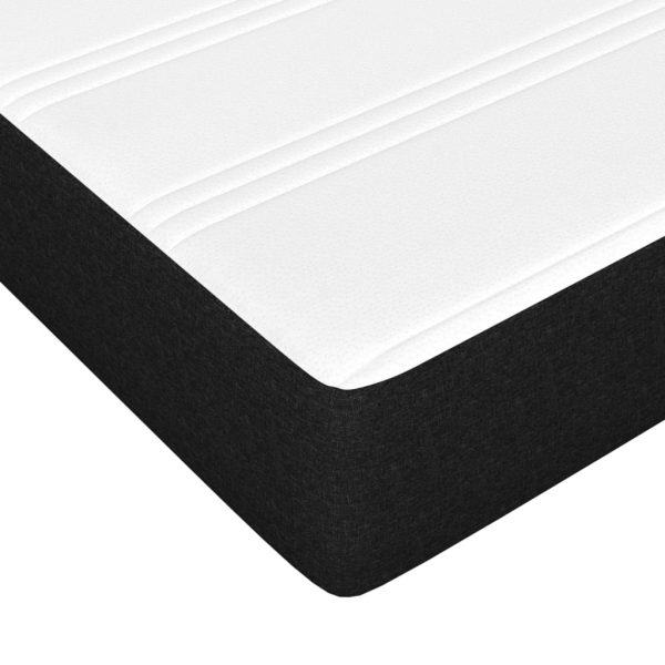 Materasso A Molle Insacchettate Nero 80x200x20 Cm In Tessuto - Image 5