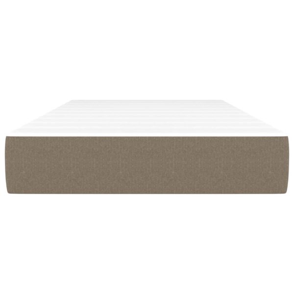 Materasso A Molle Insacchettate Grigio Tortora 100x200x20 cm - Image 3