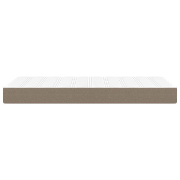 Materasso A Molle Insacchettate Grigio Tortora 100x200x20 cm - Image 4